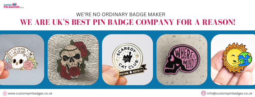 Custom Enamel Pin Badges Supplier UK